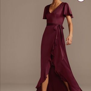 David’s Bridal High-low Dress